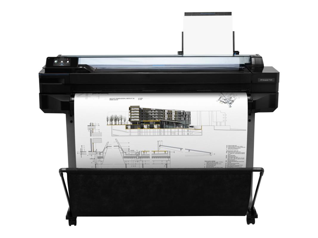 HP DesignJet T520 - 914 mm (36") Großformatdrucker HP DesignJet T520 - 914 mm (36") Großformatdrucker